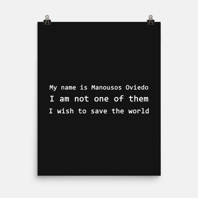 Not One Of Them-None-Matte-Poster-NMdesign