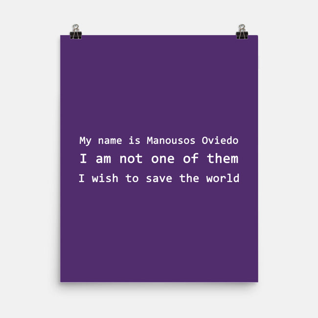 Not One Of Them-None-Matte-Poster-NMdesign