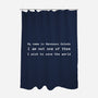 Not One Of Them-None-Polyester-Shower Curtain-NMdesign
