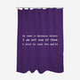 Not One Of Them-None-Polyester-Shower Curtain-NMdesign