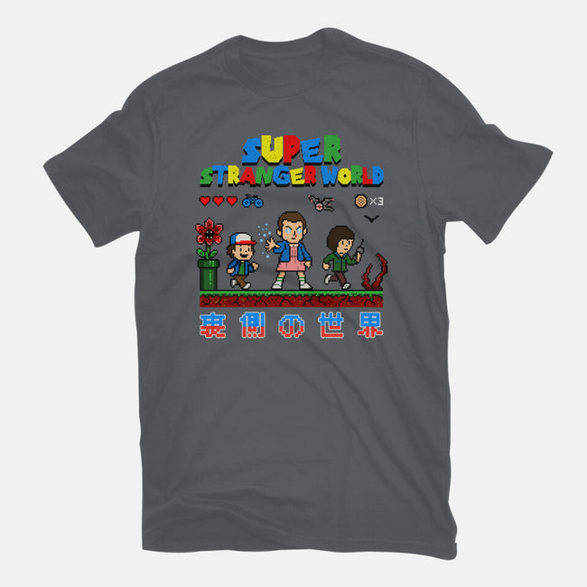 Super Stranger World-Womens-Fitted-Tee-NMdesign