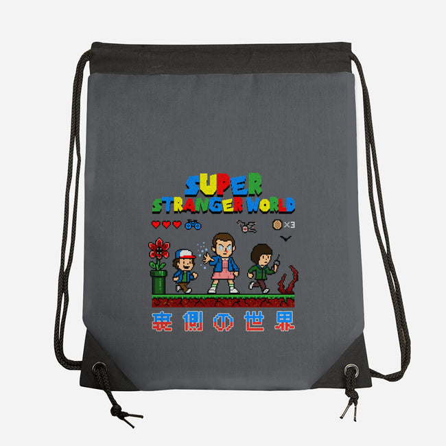 Super Stranger World-None-Drawstring-Bag-NMdesign