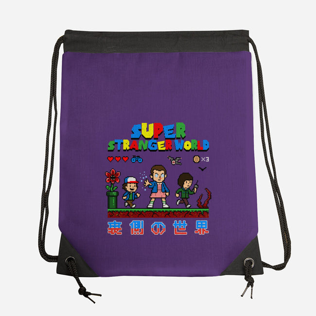 Super Stranger World-None-Drawstring-Bag-NMdesign
