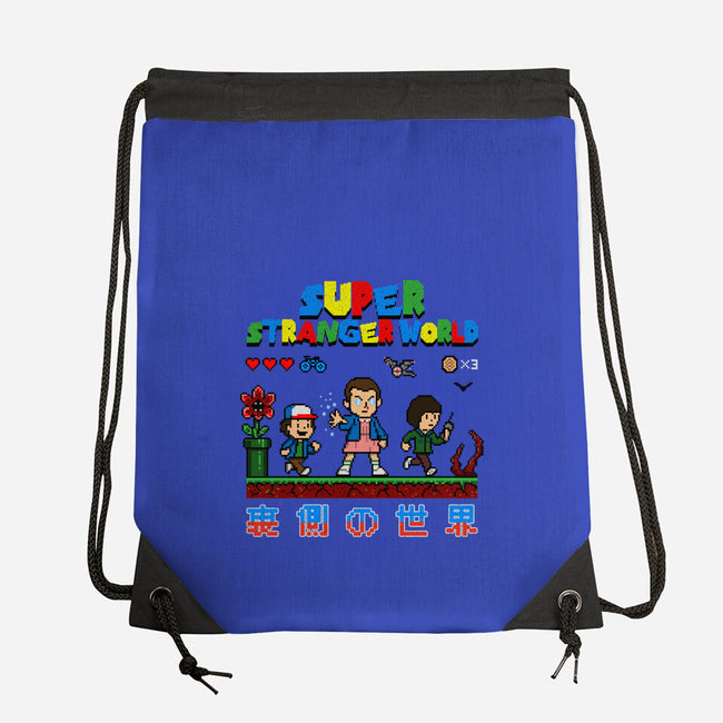 Super Stranger World-None-Drawstring-Bag-NMdesign