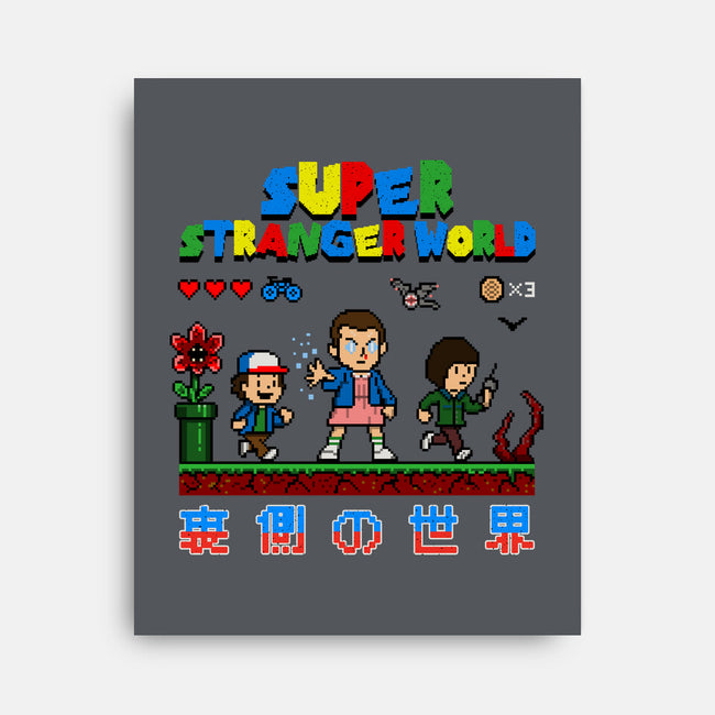 Super Stranger World-None-Stretched-Canvas-NMdesign