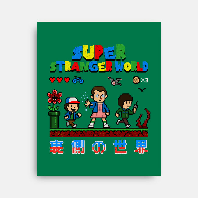 Super Stranger World-None-Stretched-Canvas-NMdesign