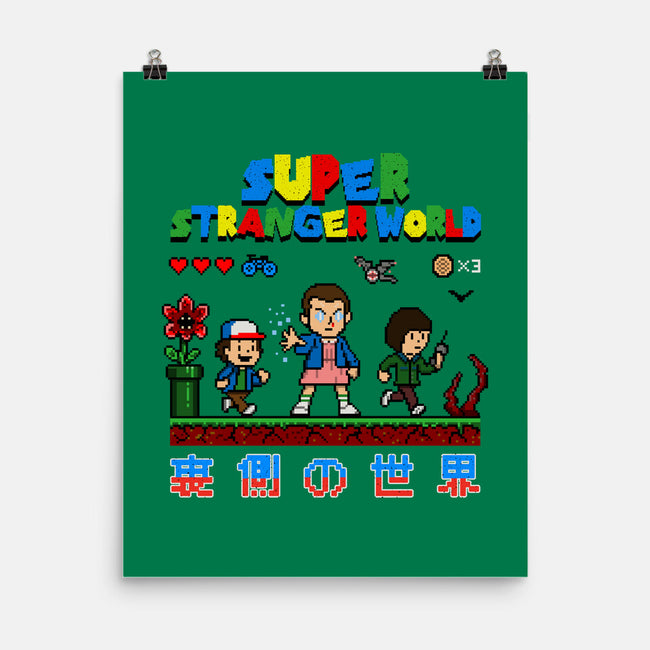 Super Stranger World-None-Matte-Poster-NMdesign