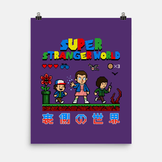 Super Stranger World-None-Matte-Poster-NMdesign