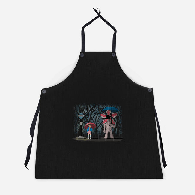 My Stranger Neighbor-Unisex-Kitchen-Apron-NMdesign
