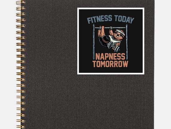 Fitness Today Napness Tomorrow