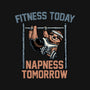 Fitness Today Napness Tomorrow-None-Stretched-Canvas-glitchygorilla
