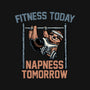 Fitness Today Napness Tomorrow-Youth-Crew Neck-Sweatshirt-glitchygorilla
