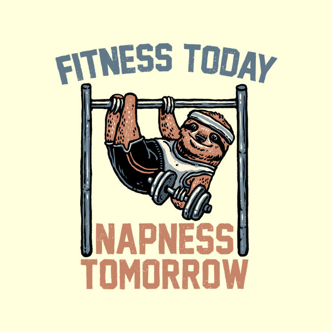 Fitness Today Napness Tomorrow-None-Stretched-Canvas-glitchygorilla