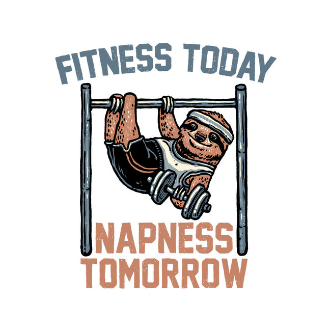 Fitness Today Napness Tomorrow-Mens-Basic-Tee-glitchygorilla
