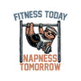Fitness Today Napness Tomorrow-Womens-Racerback-Tank-glitchygorilla