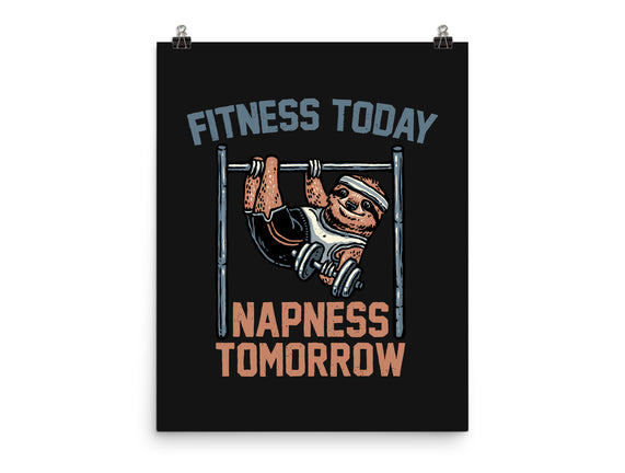 Fitness Today Napness Tomorrow