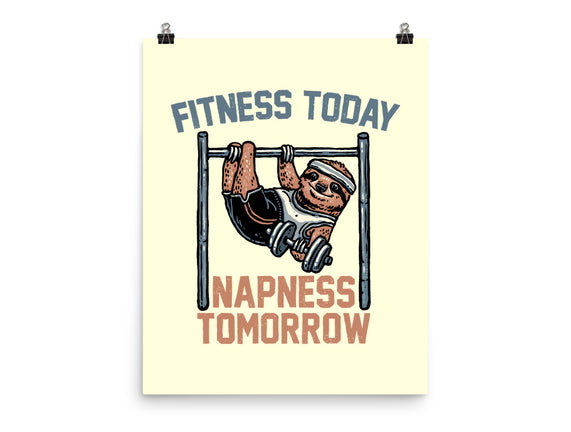 Fitness Today Napness Tomorrow