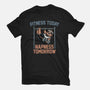 Fitness Today Napness Tomorrow-Womens-Basic-Tee-glitchygorilla