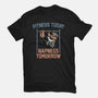 Fitness Today Napness Tomorrow-Womens-Fitted-Tee-glitchygorilla