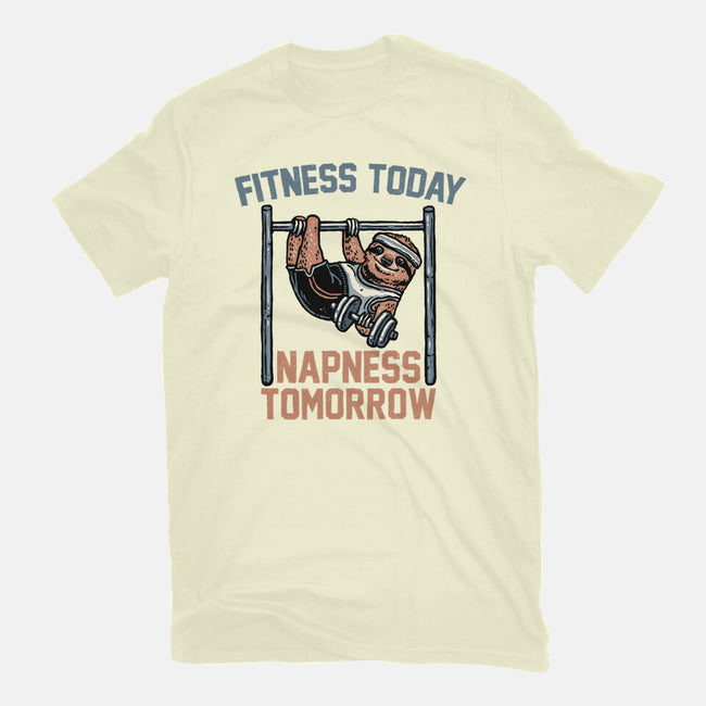 Fitness Today Napness Tomorrow-Mens-Premium-Tee-glitchygorilla