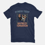 Fitness Today Napness Tomorrow-Womens-Fitted-Tee-glitchygorilla