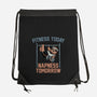 Fitness Today Napness Tomorrow-None-Drawstring-Bag-glitchygorilla