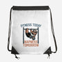Fitness Today Napness Tomorrow-None-Drawstring-Bag-glitchygorilla