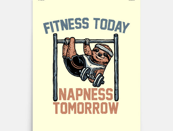 Fitness Today Napness Tomorrow