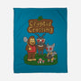 Cryptid Crossing-None-Fleece-Blanket-Loobs
