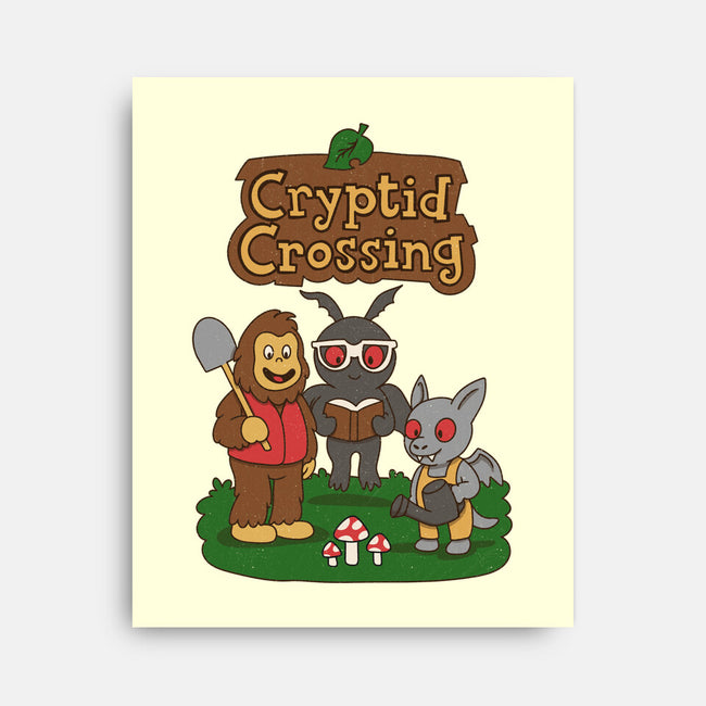 Cryptid Crossing-None-Stretched-Canvas-Loobs