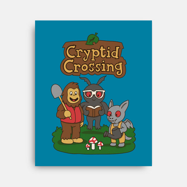 Cryptid Crossing-None-Stretched-Canvas-Loobs