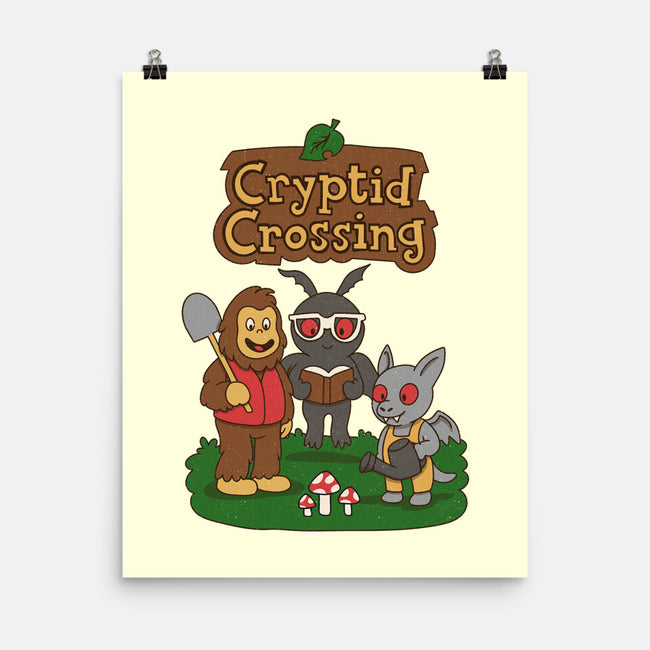 Cryptid Crossing-None-Matte-Poster-Loobs