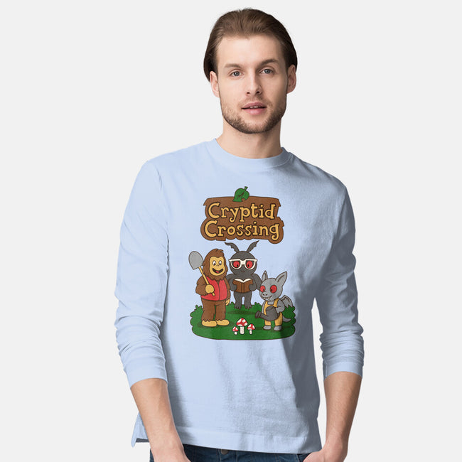Cryptid Crossing-Mens-Long Sleeved-Tee-Loobs