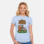 Cryptid Crossing-Womens-Fitted-Tee-Loobs