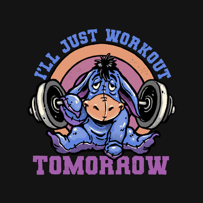 Workout Tomorrow-Unisex-Pullover-Sweatshirt-glitchygorilla