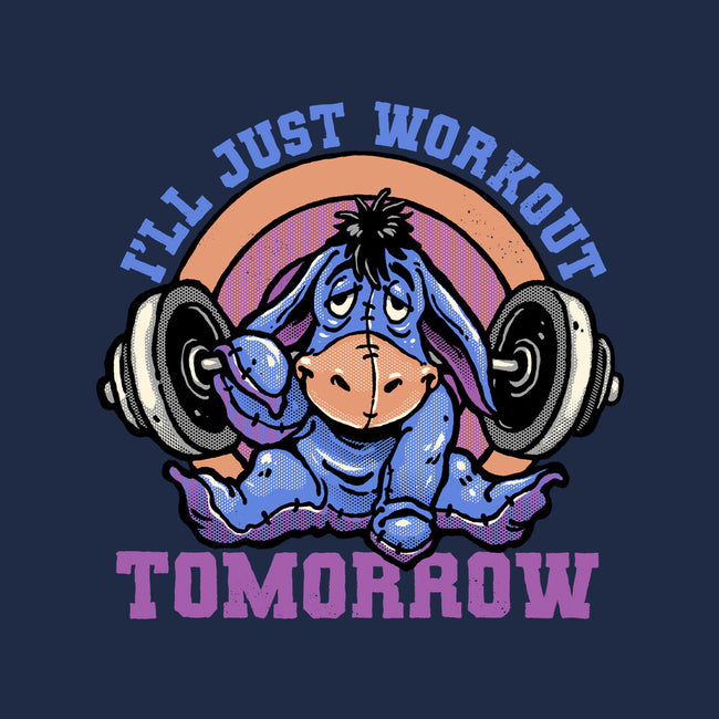 Workout Tomorrow-None-Stretched-Canvas-glitchygorilla