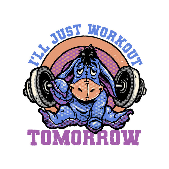 Workout Tomorrow-Womens-Racerback-Tank-glitchygorilla