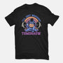 Workout Tomorrow-Womens-Fitted-Tee-glitchygorilla