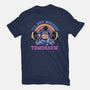 Workout Tomorrow-Womens-Fitted-Tee-glitchygorilla