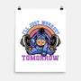 Workout Tomorrow-None-Matte-Poster-glitchygorilla