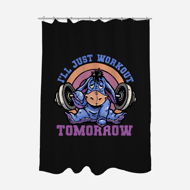 Workout Tomorrow-None-Polyester-Shower Curtain-glitchygorilla
