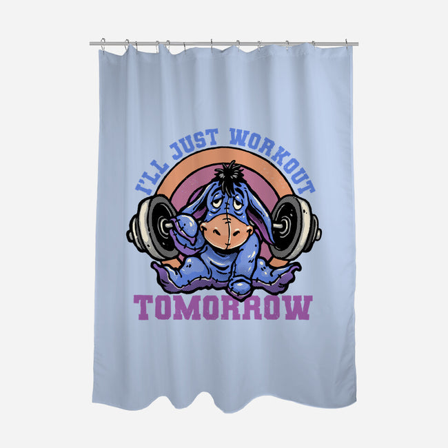 Workout Tomorrow-None-Polyester-Shower Curtain-glitchygorilla