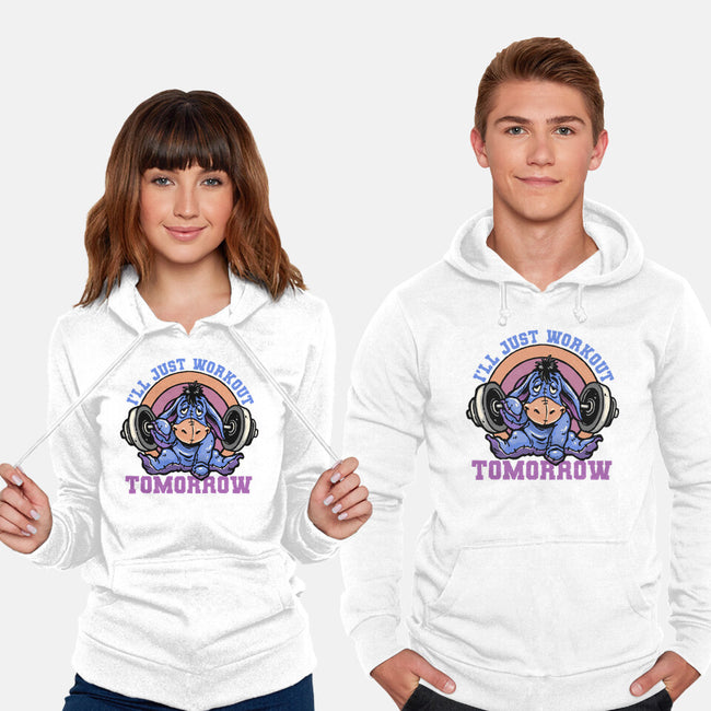 Workout Tomorrow-Unisex-Pullover-Sweatshirt-glitchygorilla