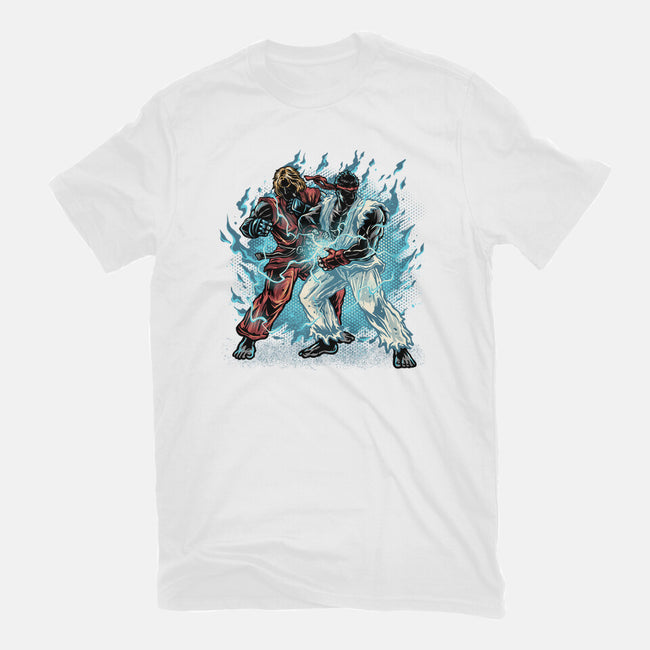 Time For Battle-Womens-Fitted-Tee-glitchygorilla