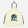 Time For Battle-Unisex-Kitchen-Apron-glitchygorilla