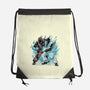 Time For Battle-None-Drawstring-Bag-glitchygorilla
