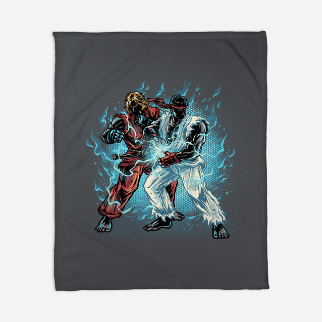 Time For Battle-None-Fleece-Blanket-glitchygorilla