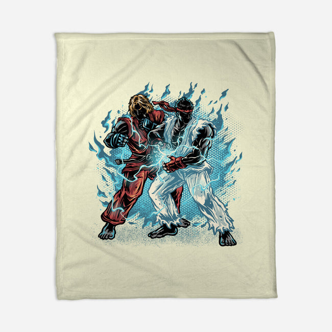 Time For Battle-None-Fleece-Blanket-glitchygorilla