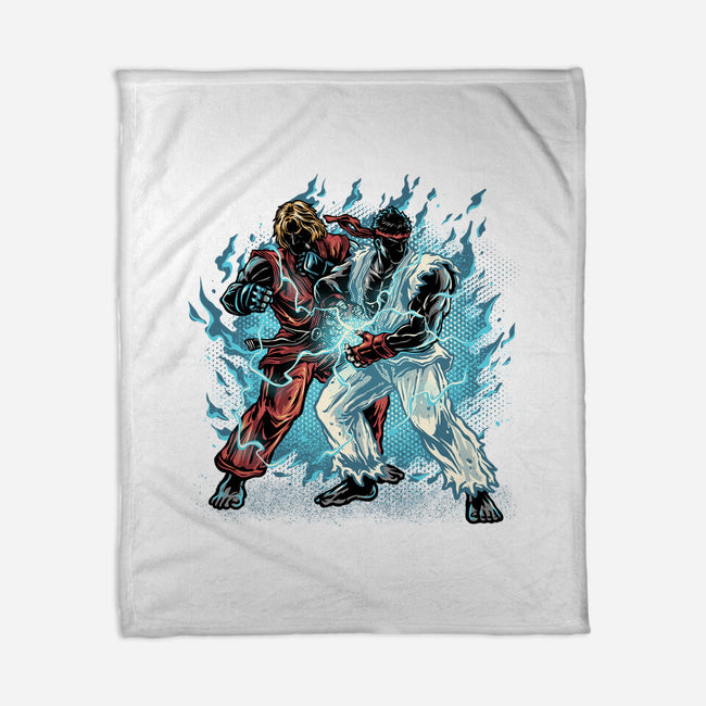 Time For Battle-None-Fleece-Blanket-glitchygorilla