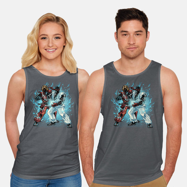Time For Battle-Unisex-Basic-Tank-glitchygorilla
